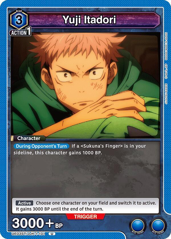 Yuji Itadori (101) (UE03ST/JJK-1-101) [UE03ST: Jujutsu Kaisen Starter Deck]