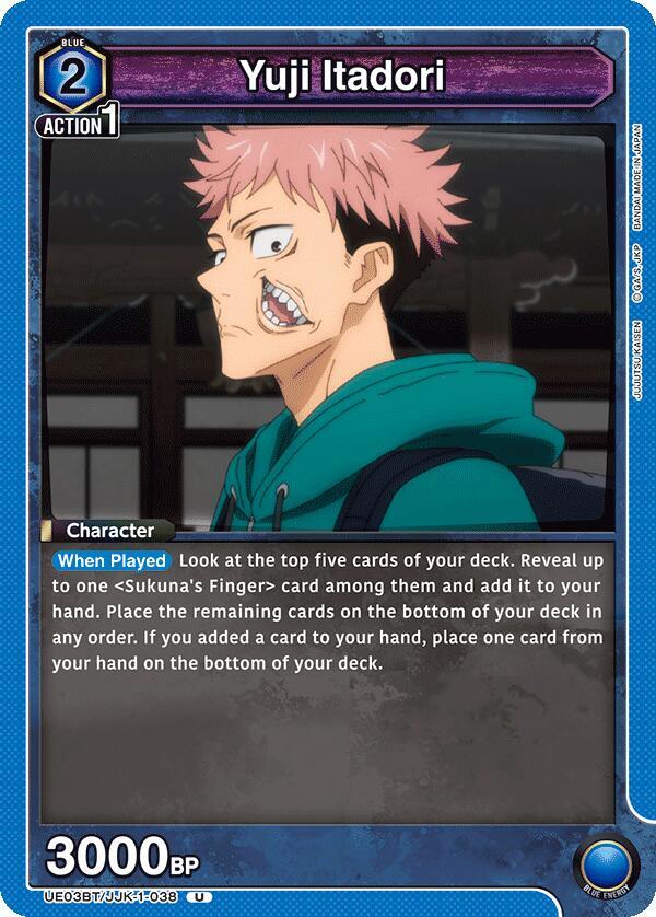 Yuji Itadori (038) (UE03BT/JJK-1-038) [UE03BT: Jujutsu Kaisen]