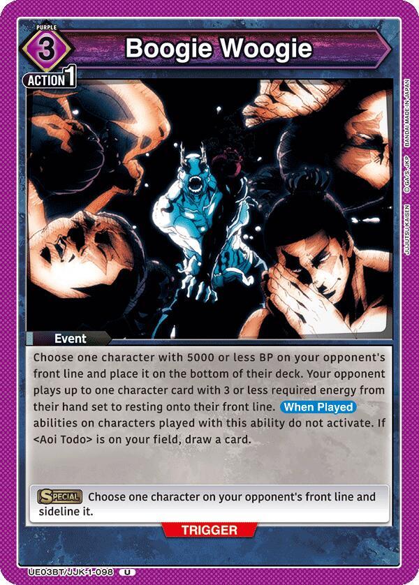 Boogie Woogie (UE03BT/JJK-1-098) [UE03BT: Jujutsu Kaisen]