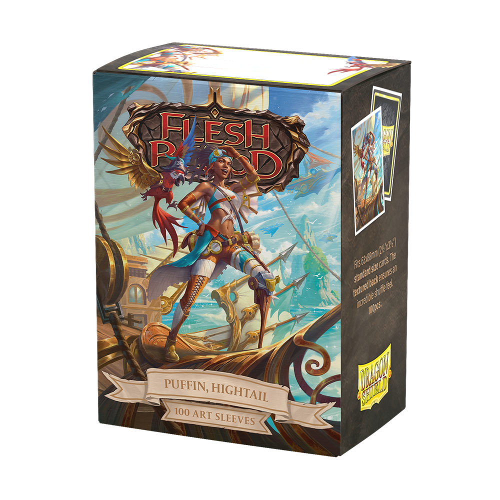 Dragon Shield: Standard 100ct Art Sleeves - Flesh and Blood (Puffin, Hightail)