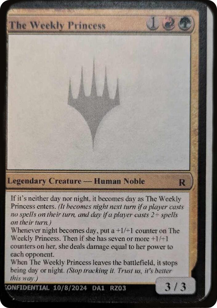 The Weekly Princess [Mystery Booster 2 Playtest Cards]