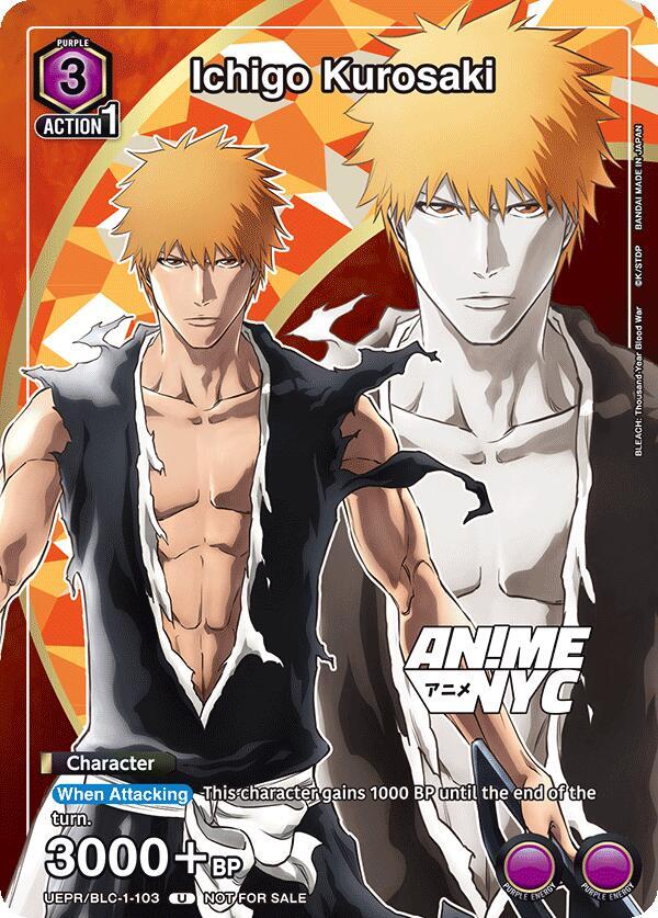 Ichigo Kurosaki (Anime NYC) (UEPR/BLC-1-103) [Union Arena Promotion Cards]