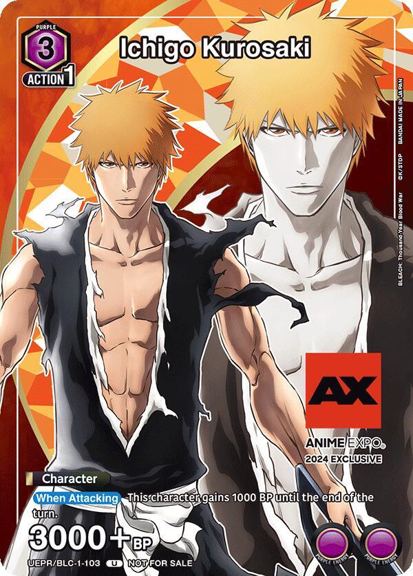 Ichigo Kurosaki (Anime Expo 2024) (UEPR/BLC-1-103) [Union Arena Promotion Cards]