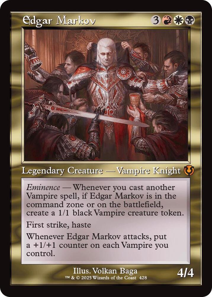 Edgar Markov (Retro Frame) [Innistrad Remastered]