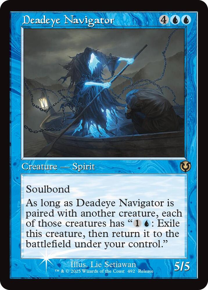 Deadeye Navigator (Retro Frame) [Innistrad Remastered Promos]