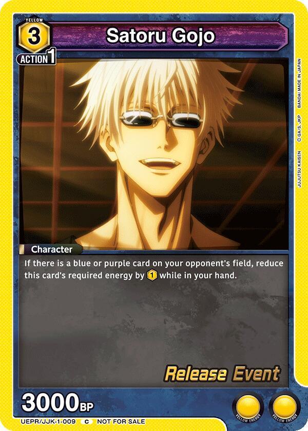 Satoru Gojo (009) (UEPR/JJK-1-009) [UE03BT: Jujutsu Kaisen Release Event Cards]