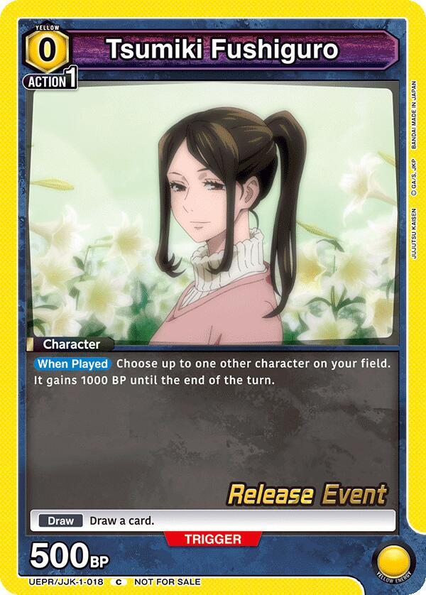 Tsumiki Fushiguro (UEPR/JJK-1-018) [UE03BT: Jujutsu Kaisen Release Event Cards]