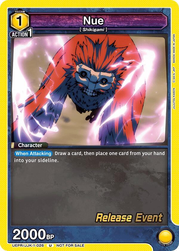 Nue (UEPR/JJK-1-026) [UE03BT: Jujutsu Kaisen Release Event Cards]