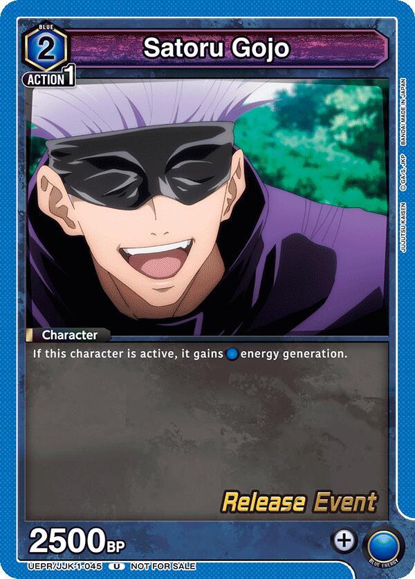 Satoru Gojo (045) (UEPR/JJK-1-045) [UE03BT: Jujutsu Kaisen Release Event Cards]
