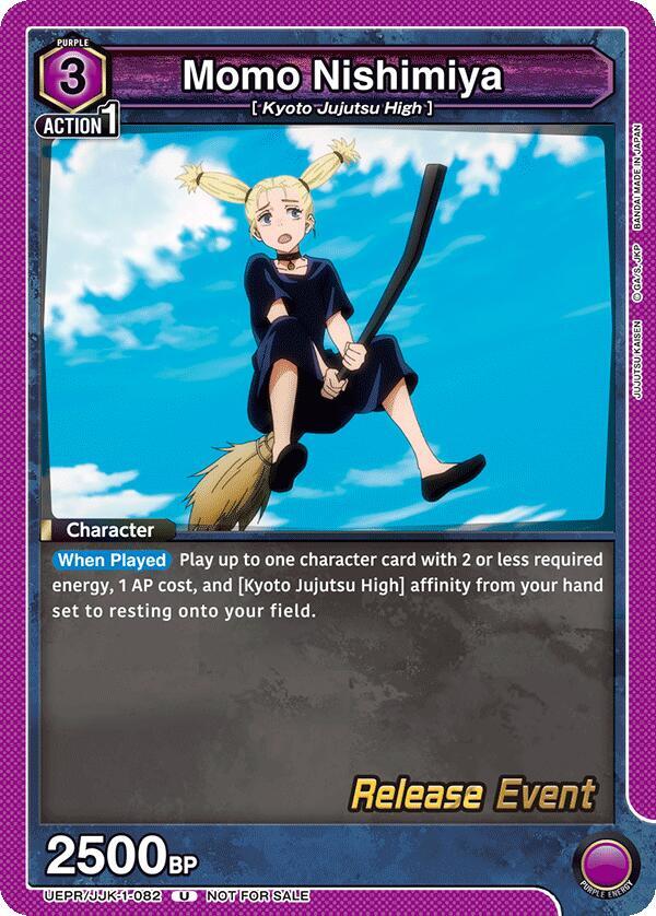 Momo Nishimiya (UEPR/JJK-1-082) [UE03BT: Jujutsu Kaisen Release Event Cards]