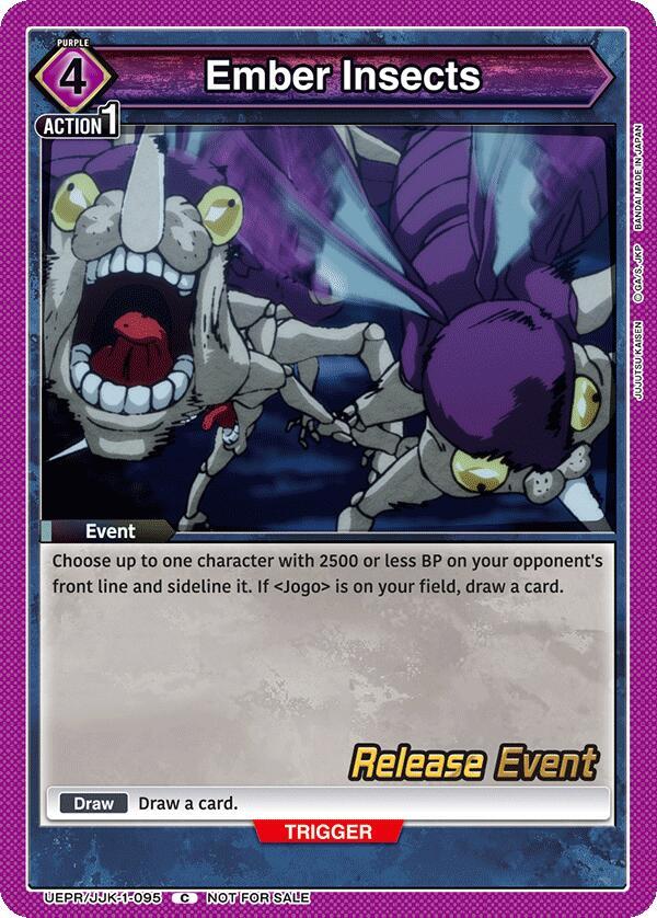 Ember Insects (UEPR/JJK-1-095) [UE03BT: Jujutsu Kaisen Release Event Cards]
