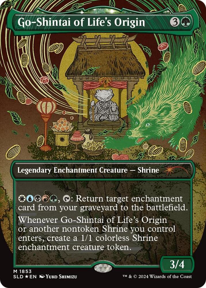 Go-Shintai of Life's Origin (Display Commander) - Thick Stock [Secret Lair Drop Series]