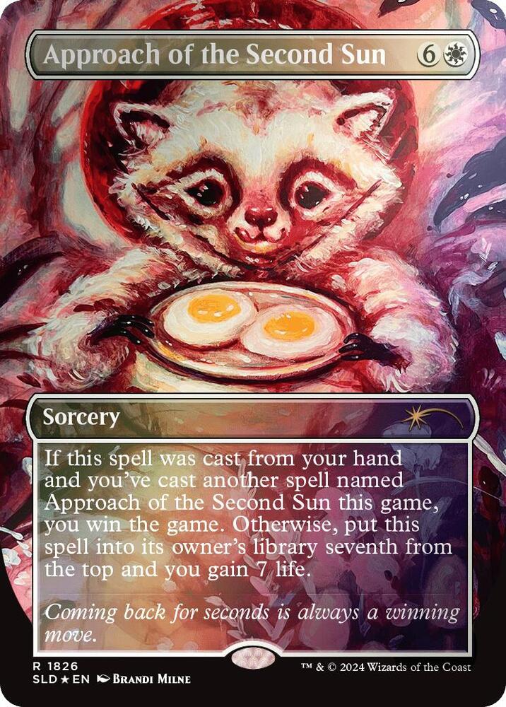 Approach of the Second Sun (Rainbow Foil) [Secret Lair Drop Series]