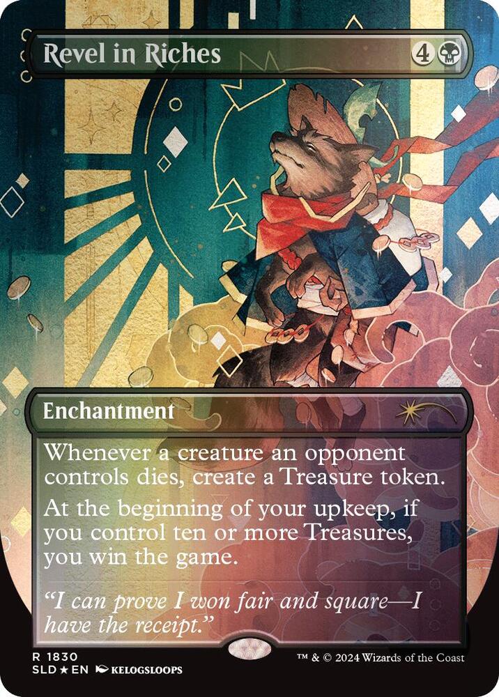 Revel in Riches (Rainbow Foil) [Secret Lair Drop Series]