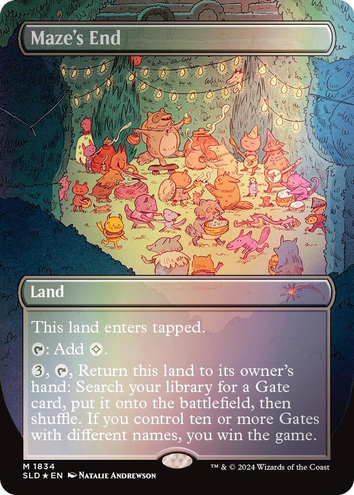 Maze's End (Rainbow Foil) [Secret Lair Drop Series]