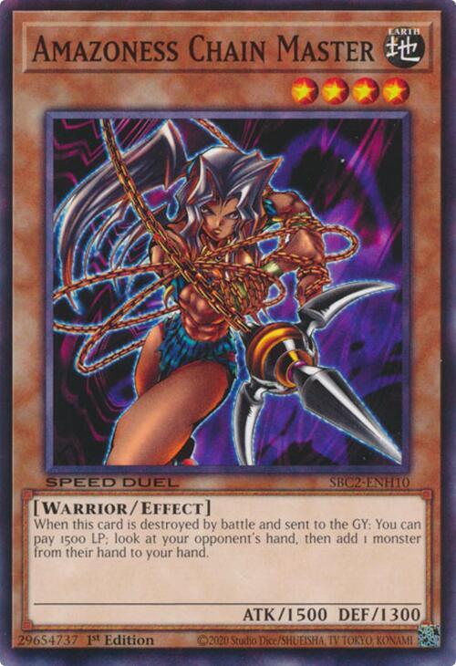 Amazoness Chain Master [SBC2-ENH10] Common