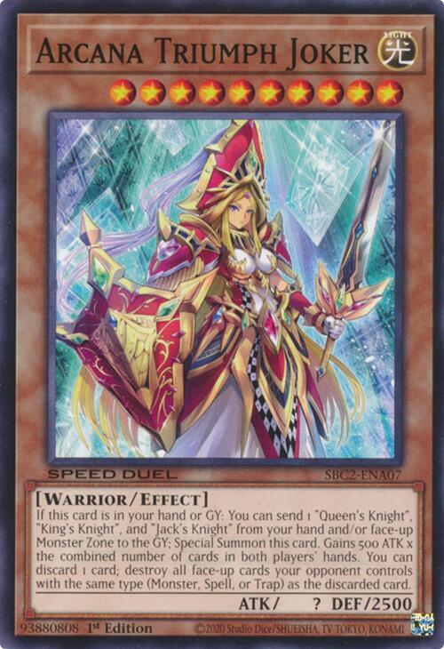 Arcana Triumph Joker [SBC2-ENA07] Common