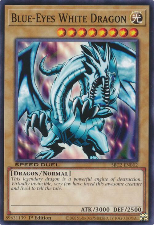 Blue-Eyes White Dragon [SBC2-ENB02] Common