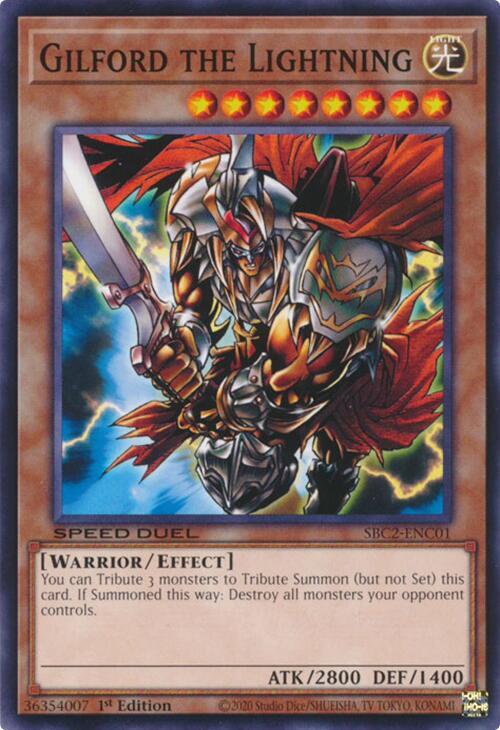 Gilford the Lightning [SBC2-ENC01] Common