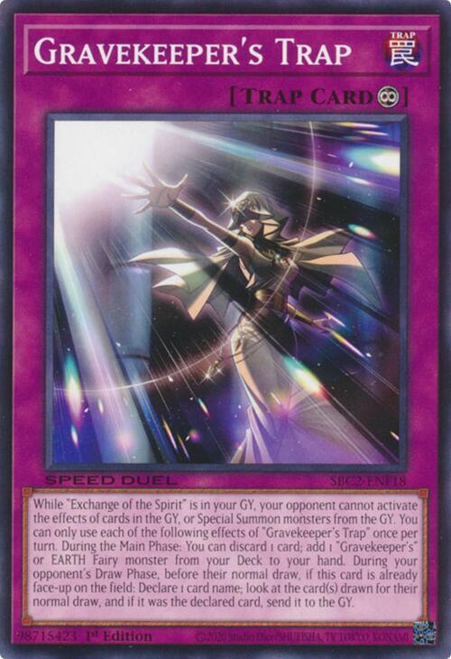 Gravekeeper's Trap [SBC2-ENF18] Common
