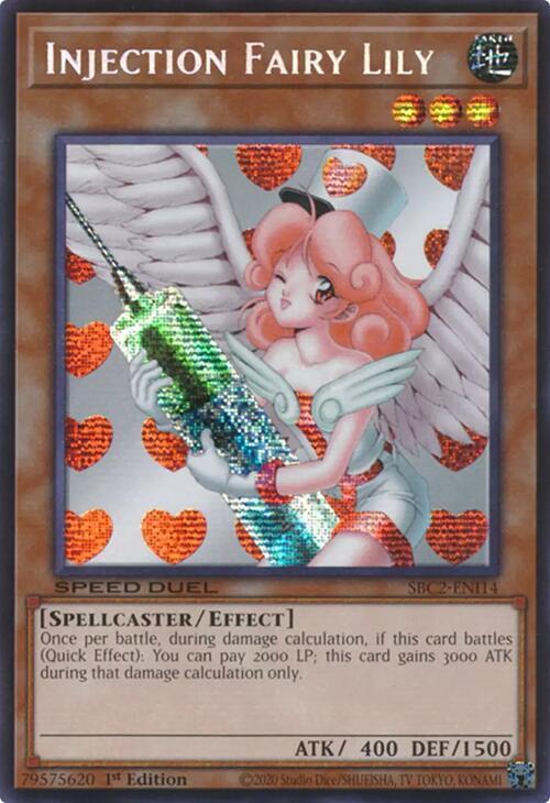 Injection Fairy Lily (PSR) [SBC2-ENI14] Prismatic Secret Rare