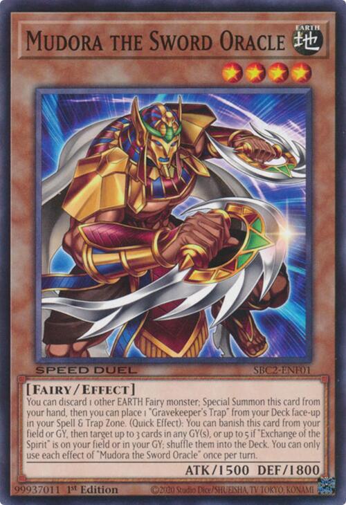 Mudora the Sword Oracle [SBC2-ENF01] Common