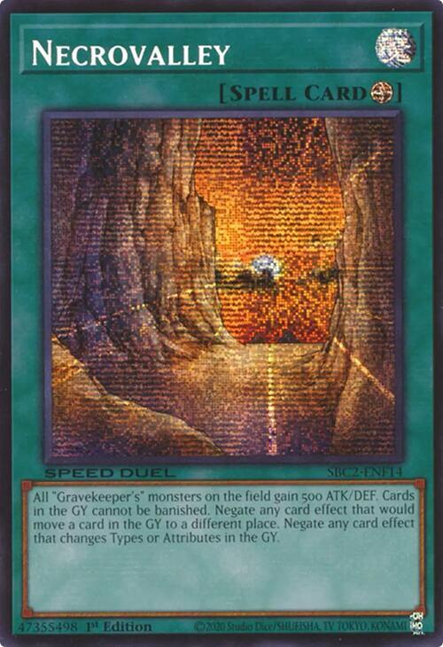 Necrovalley (PSR) [SBC2-ENF14] Prismatic Secret Rare