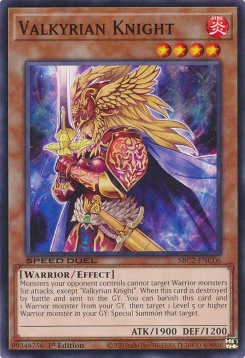 Valkyrian Knight [SBC2-ENC06] Common