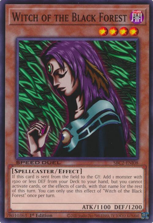 Witch of the Black Forest [SBC2-ENI08] Common