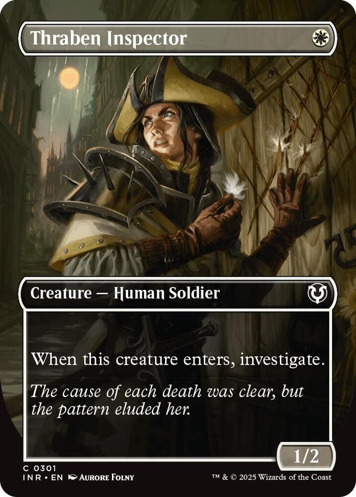 Thraben Inspector (Borderless) [Innistrad Remastered]