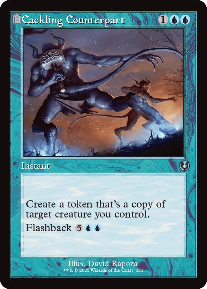 Cackling Counterpart (Retro Frame) [Innistrad Remastered]