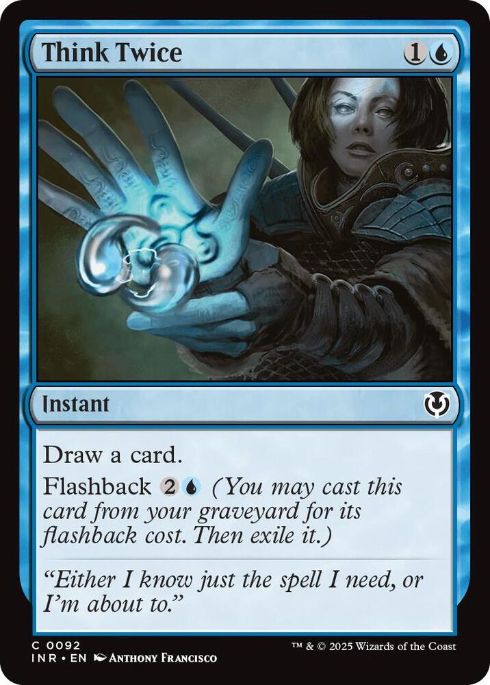 Think Twice [Innistrad Remastered]