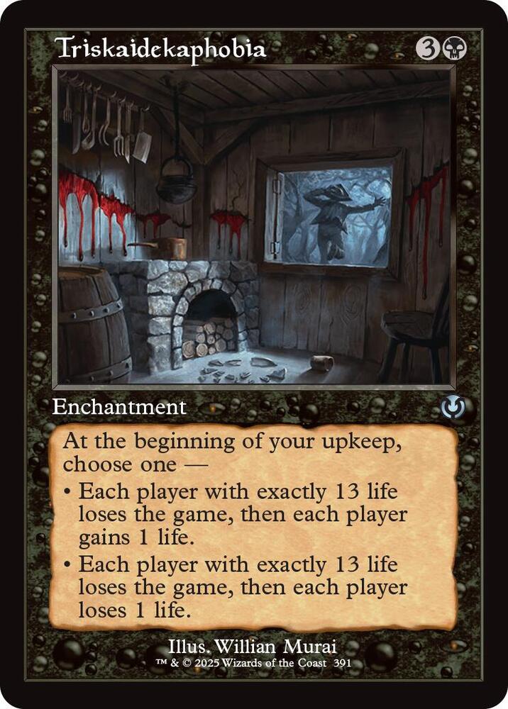 Triskaidekaphobia (Retro Frame) [Innistrad Remastered]