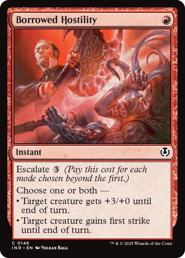 Borrowed Hostility [Innistrad Remastered]