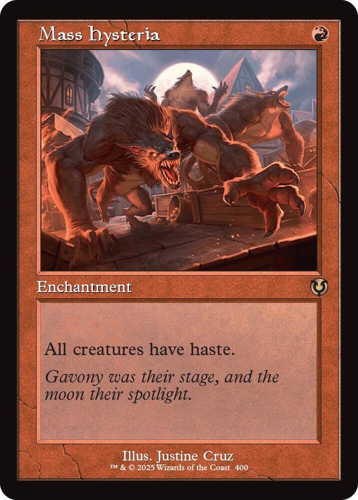 Mass Hysteria (Retro Frame) [Innistrad Remastered]
