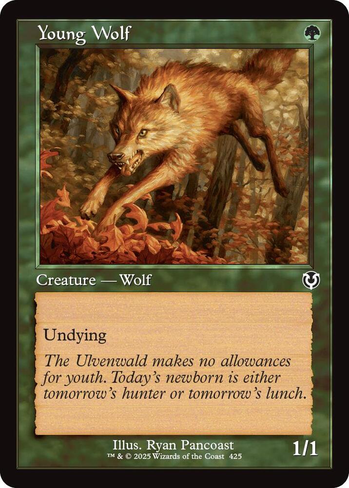 Young Wolf (Retro Frame) [Innistrad Remastered]