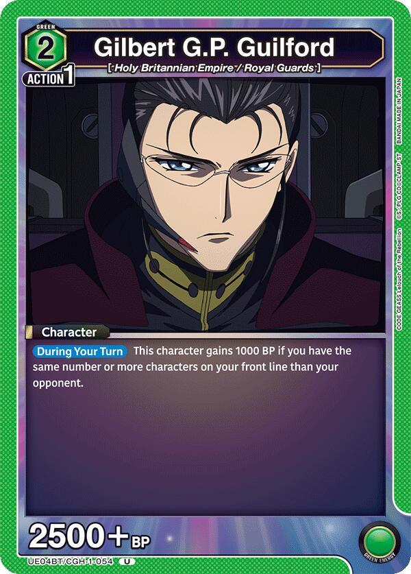 Gilbert G.P. Guilford (UE04BT/CGH-1-054) [UE04BT: CODE GEASS: Lelouch of the Rebellion]