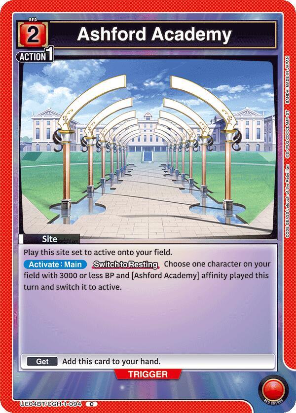 Ashford Academy (UE04BT/CGH-1-094) [UE04BT: CODE GEASS: Lelouch of the Rebellion]