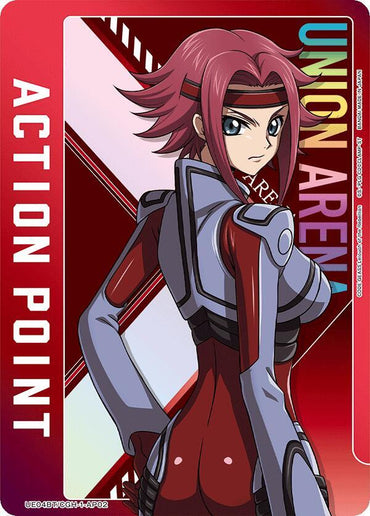 Action Point Card (AP02) (Kallen Kozuki) (UE04BT/CGH-1-AP02) [UE04BT: Code Geass: Lelouch of the Rebellion] (English)