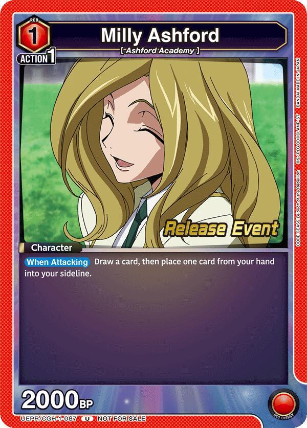 Milly Ashford (087) (UEPR/CGH-1-087) [UE04BT: CODE GEASS: Lelouch of the Rebellion Release Event Cards]