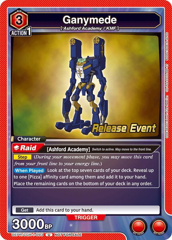 Ganymede (UEPR/CGH-1-093) [UE04BT: CODE GEASS: Lelouch of the Rebellion Release Event Cards]
