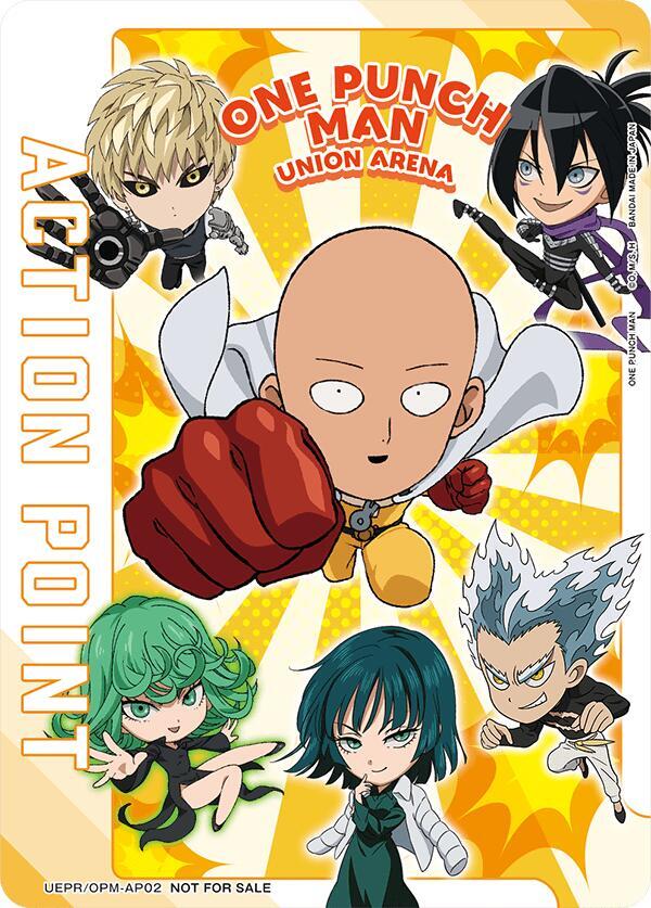 Action Point Card (AP02) (One Punch Man) (UEPR/OPM-AP02) [Union Arena Promotion Cards]