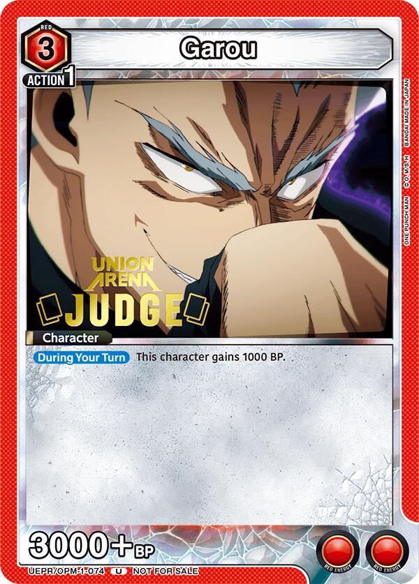 Garou (Judge Pack) (UEPR/OPM-1-074) [Union Arena Promotion Cards]