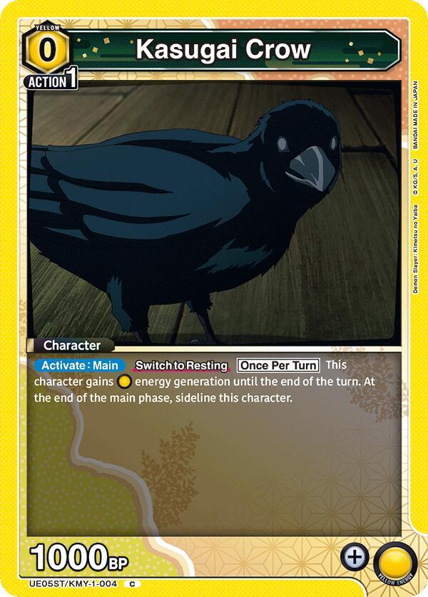 Kasugai Crow (UE05ST/KMY-1-004) [UE05ST: Demon Slayer: Kimetsu no Yaiba Starter Deck]
