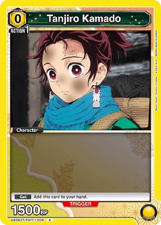 Tanjiro Kamado (005) (UE05ST/KMY-1-005) [UE05ST: Demon Slayer: Kimetsu no Yaiba Starter Deck]