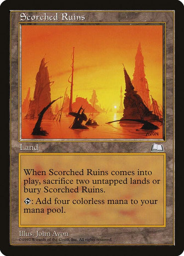 Scorched Ruins [Weatherlight]
