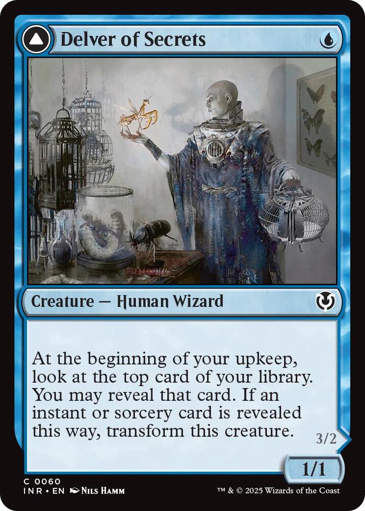 Delver of Secrets // Insectile Aberration [Innistrad Remastered]