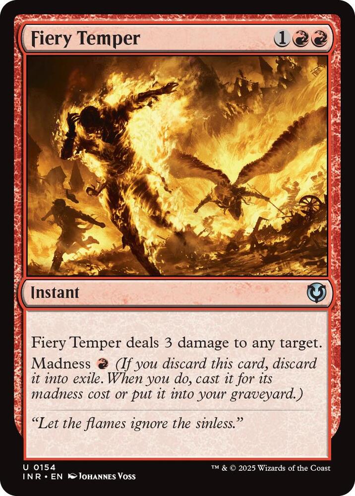 Fiery Temper [Innistrad Remastered]