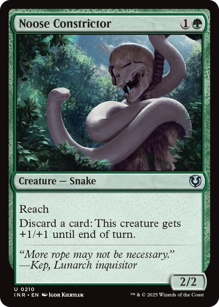 Noose Constrictor [Innistrad Remastered]