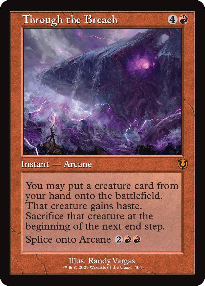 Through the Breach (Retro Frame) [Innistrad Remastered]